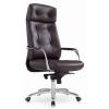 Кресло бюрократ DAO (коричневая кожа)