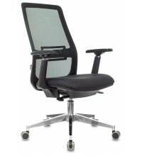 Кресло руководителя Бюрократ MC-915 черный TW-01 38-418 сетка/ткань крестов. алюминий