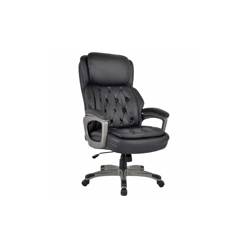 Кресло  PREMIUM Regal EX-557, НАГРУЗКА до 150кг., пружинный блок, экокожа, черный, 532945 главное фото